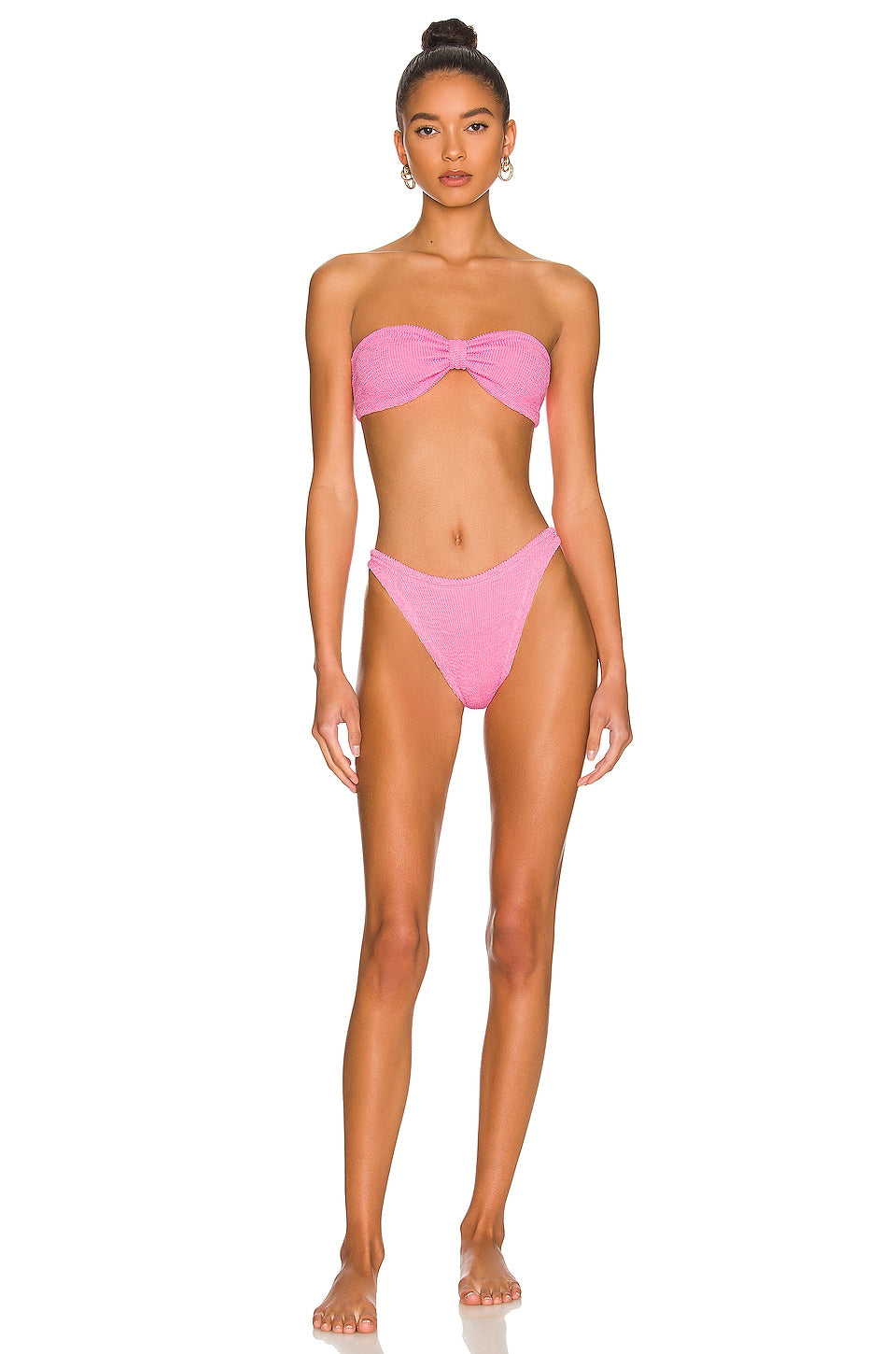 Hunza G Jean Bikini Set, Bubblegum