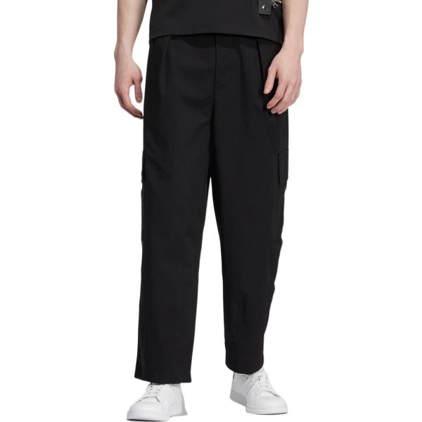 بنطلون رياضي adidas originals x ML PANT CHARR MORITA Crossover بلون سادة فضفاض مستقيم بنطلون رياضي/بنطلون رياضي أسود أسود