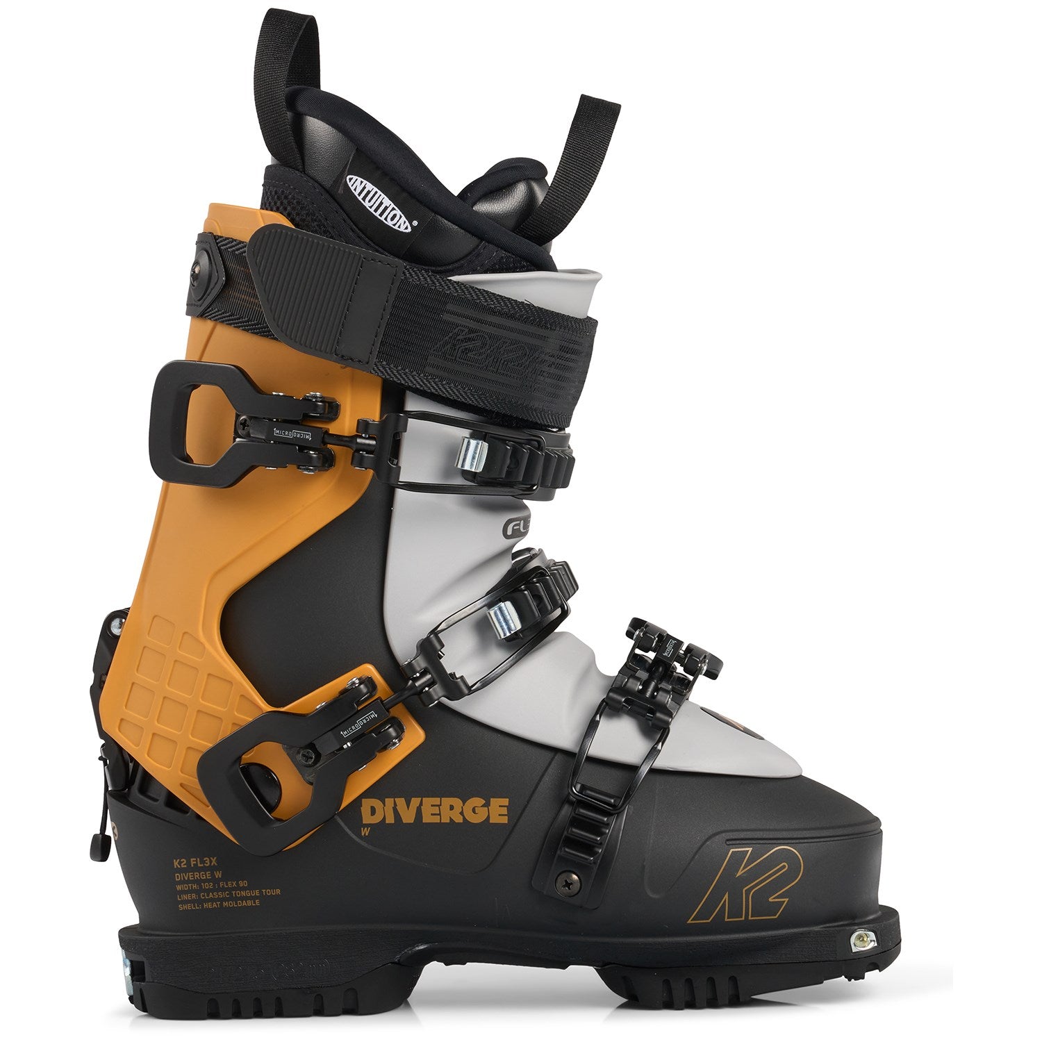 Ski boots K2 FL3X Diverge Alpine Touring, black