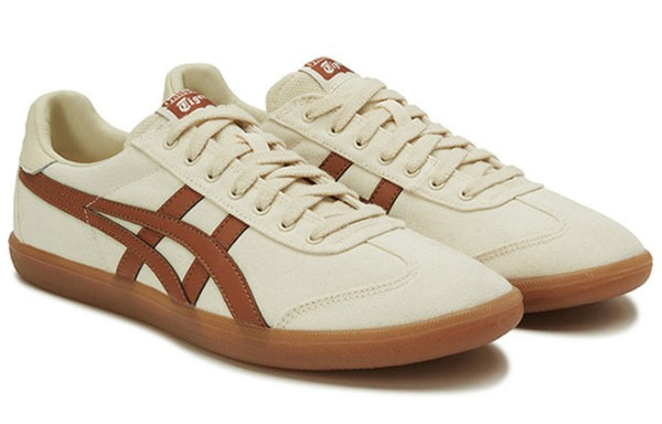 حذاء تدريب Onitsuka Tiger Tokuten باللون الكريمي الكراميل، باللون الأبيض