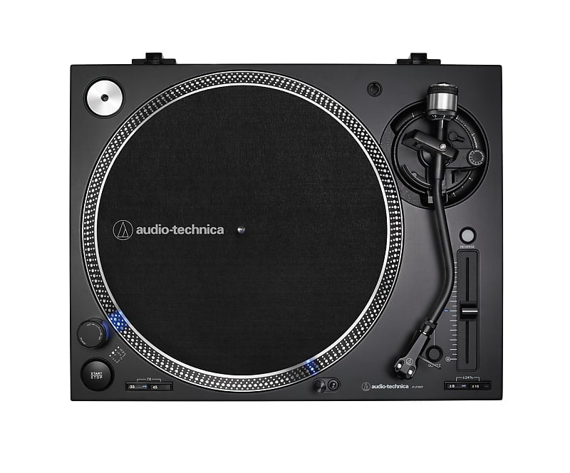 مشغل أسطوانات دي جي من Audio-Technica AT-LP140XP Direct-Drive Pro - أسود