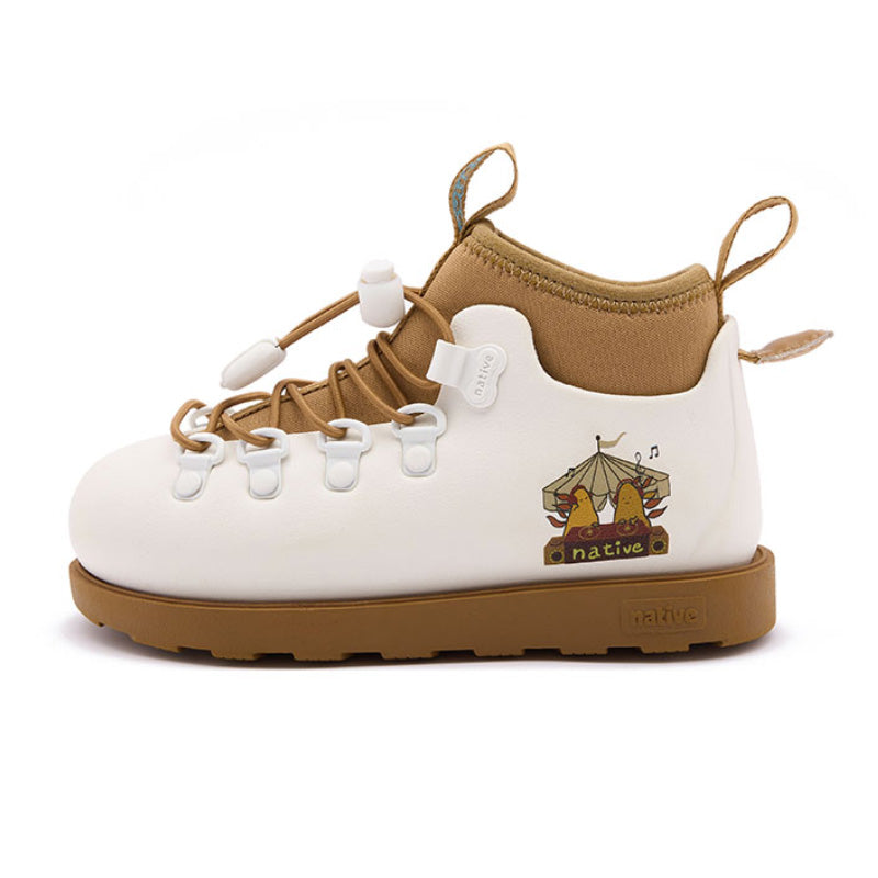 Fitzsimmons Kids Boots Kids White|Music Party|Brown Native Shoes, White