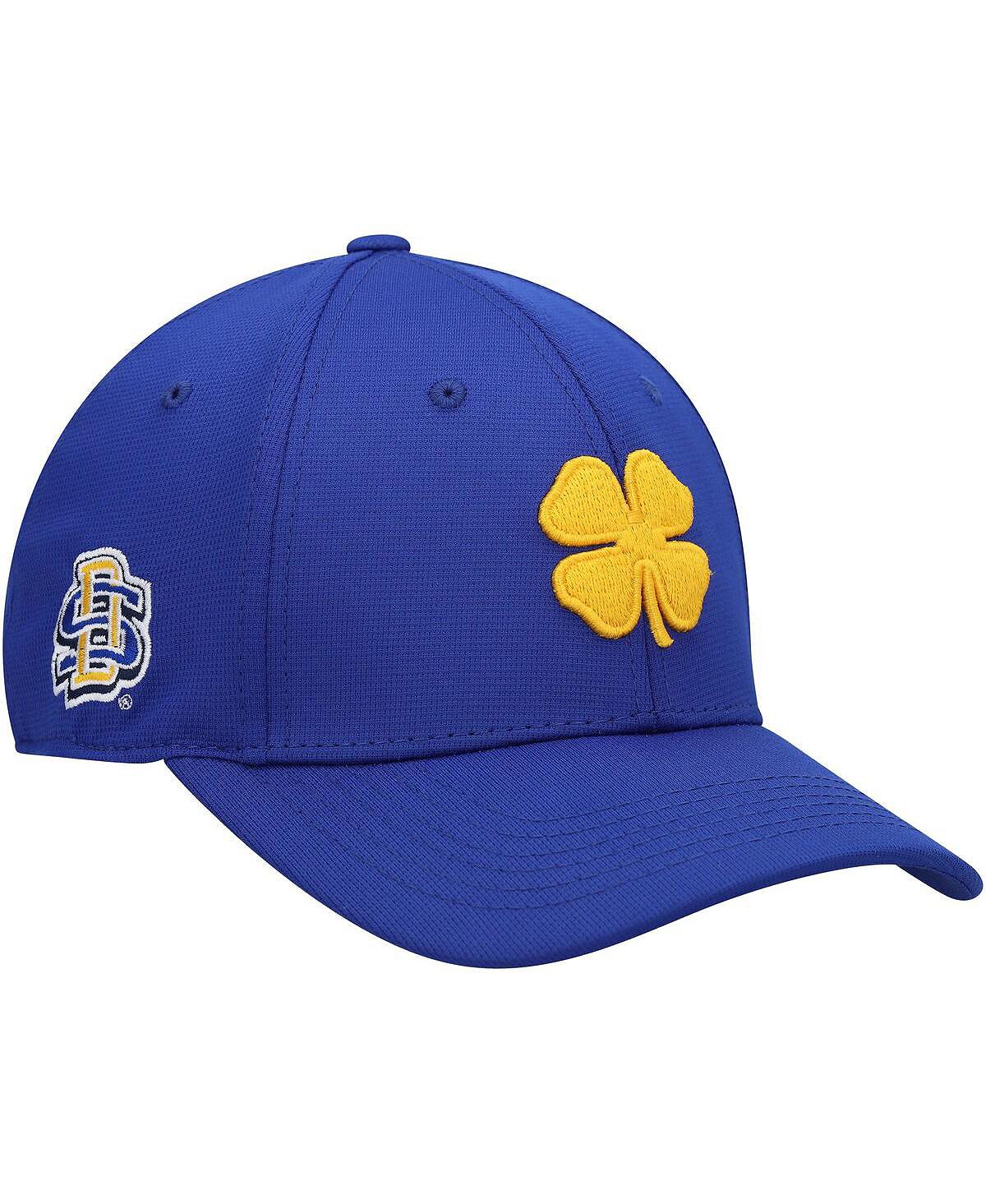 Men's Blue South Dakota State Jackrabbits Spirit Flex Black Clover Hat