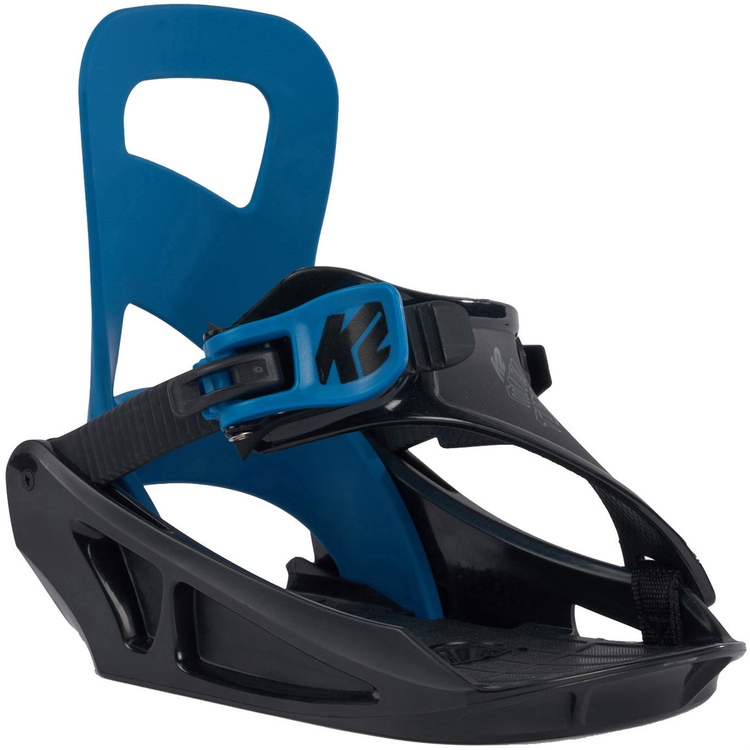 K2 Mini Turbo Snowboard Bindings, Blue