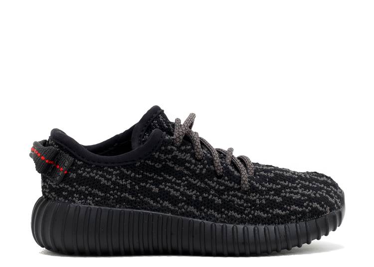 حذاء رياضي Adidas YEEZY BOOST 350 INFANT 'PIRATE BLACK' 2016، باللون الأسود