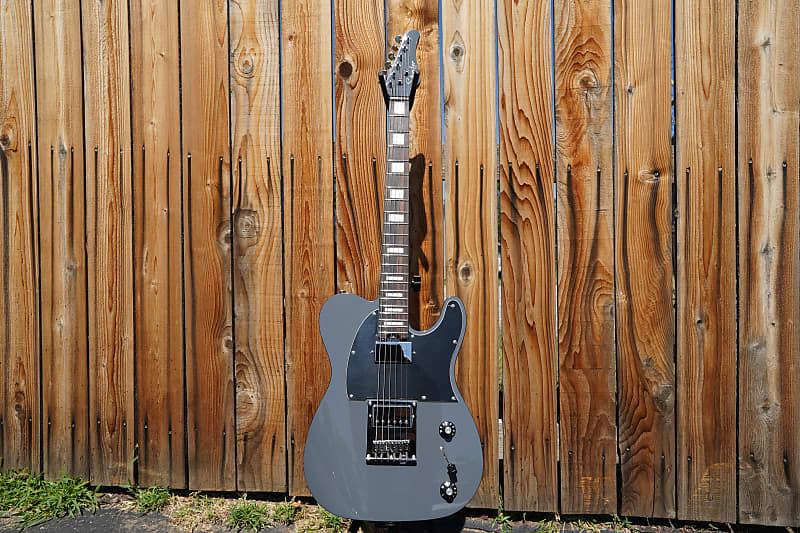 جيتار كهربائي Schecter DIAMOND SERIES PT EX Dorian Gray مقاس 27 بوصة جيتار كهربائي مكون من 6 أوتار