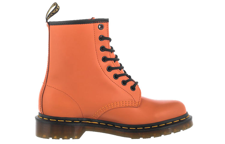 1460 Unisex Boots Orange Dr. Martens