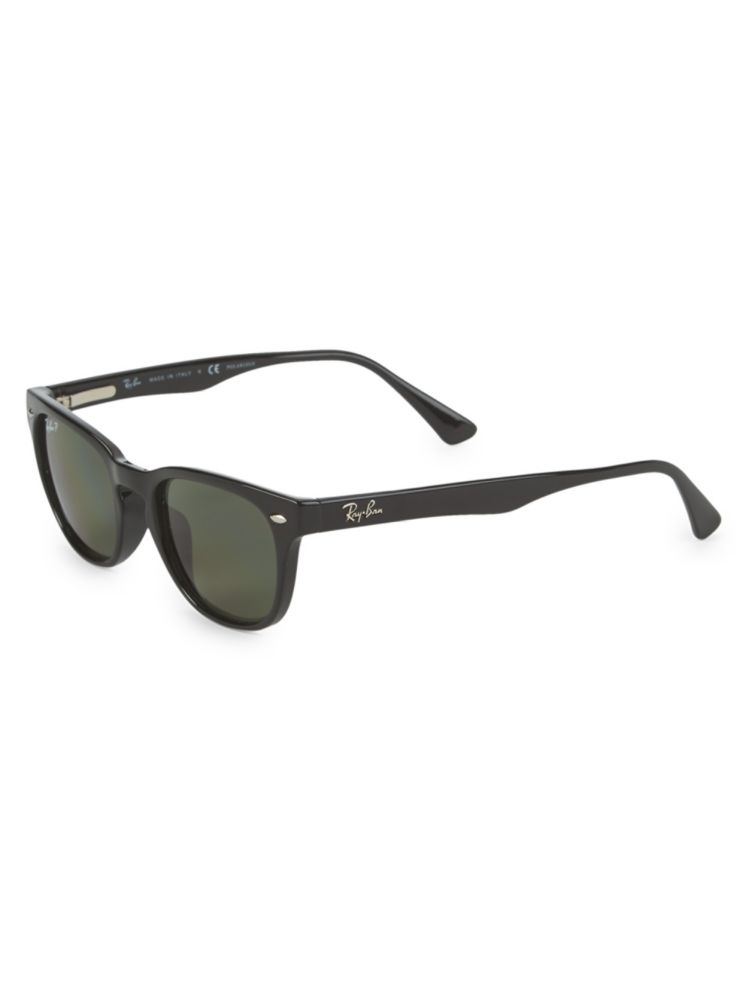 Ray-Ban 49MM Polarized Sunglasses, Black Green