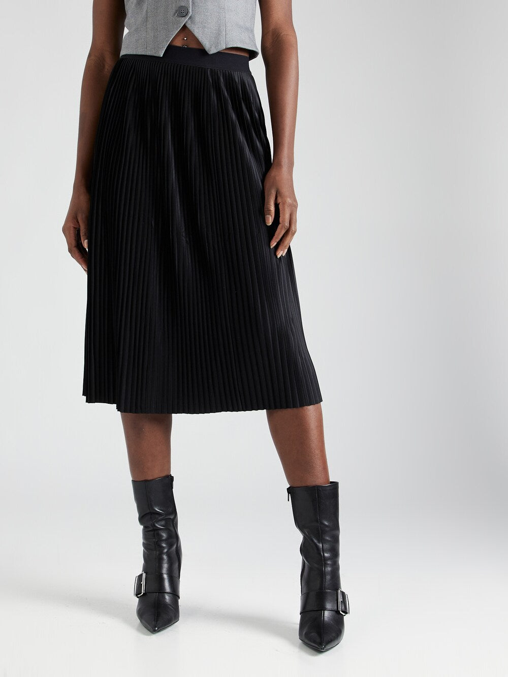 Sliver skirt, black