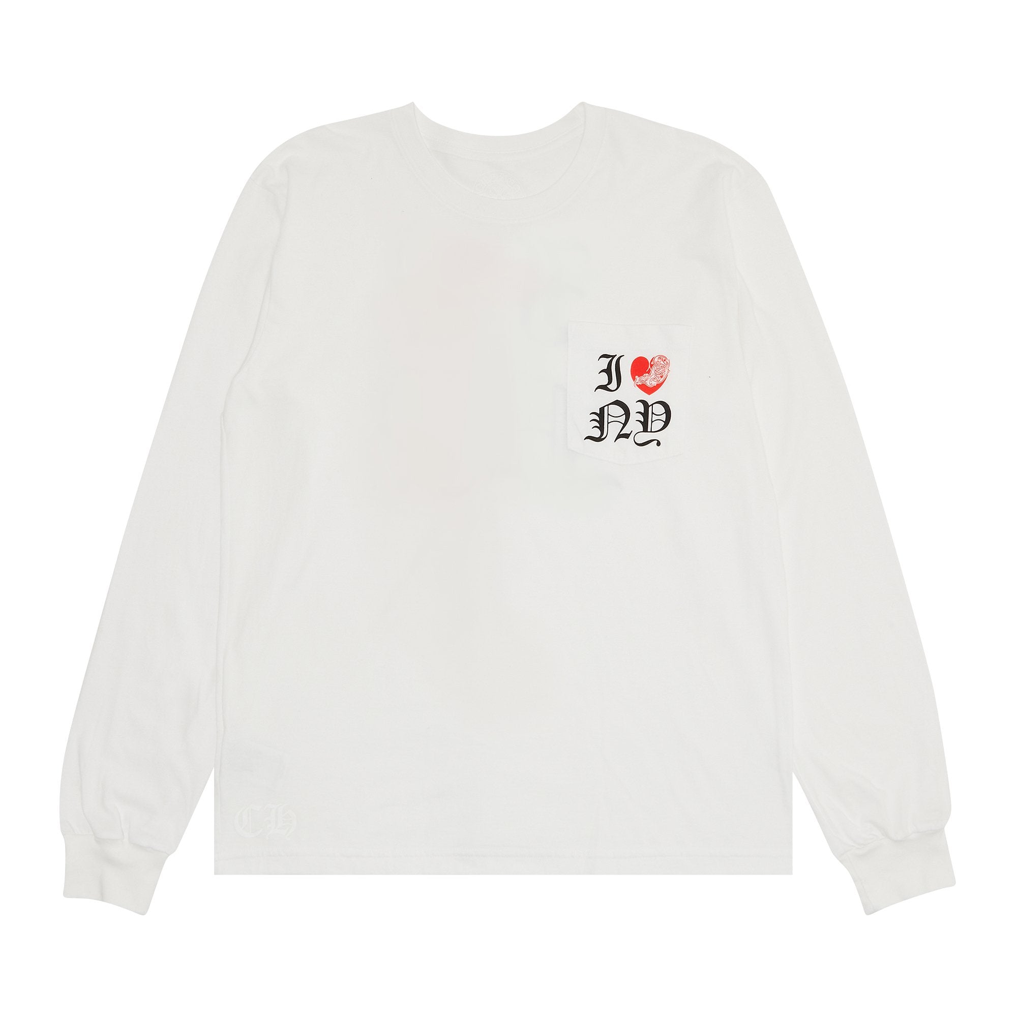 Chrome Hearts I Heart NY Long Sleeve T-Shirt - White