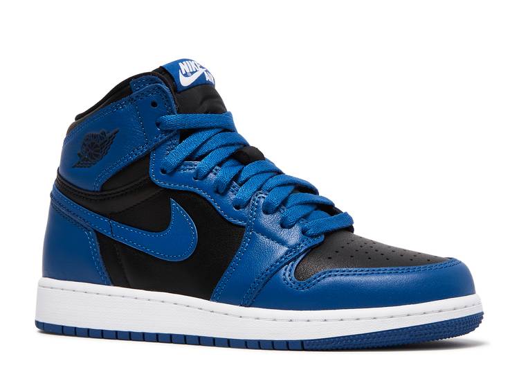 حذاء رياضي AIR JORDAN 1 RETRO HIGH OG GS 'DARK MARINA BLUE'، أزرق