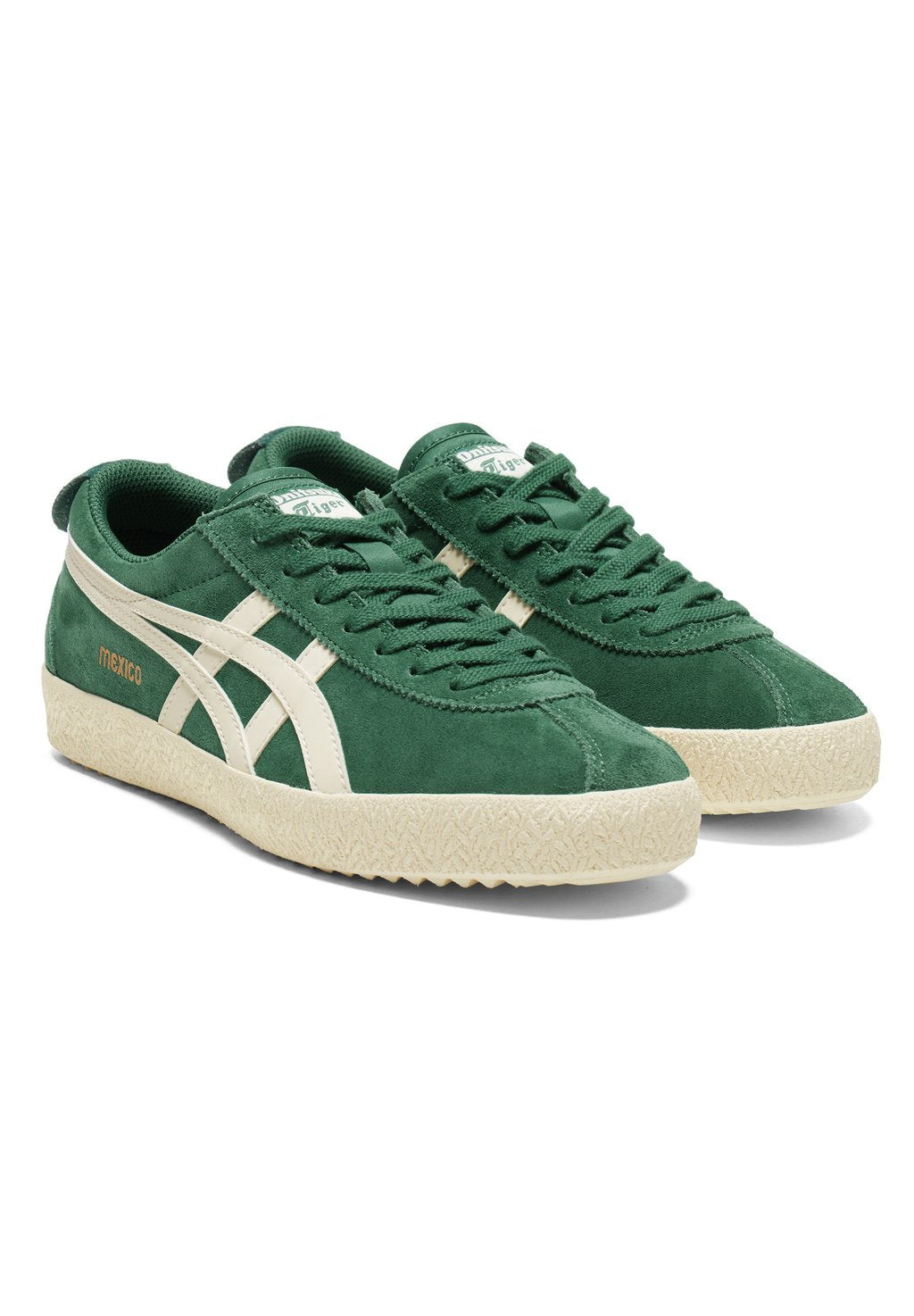 حذاء رياضي Onitsuka Tiger Mexico Scholarship باللون الأخضر الصنوبري الكريمي