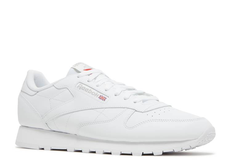 حذاء رياضي Reebok CLASSIC LEATHER 'WHITE GRAY' باللون الأبيض