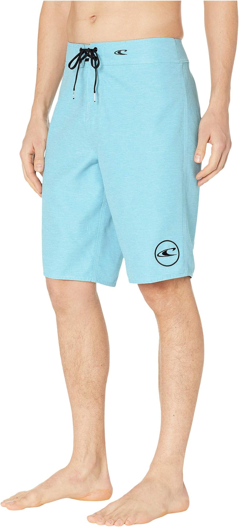 Santa Cruz Solid 2.0 O'Neill Board Shorts, Cyan 1