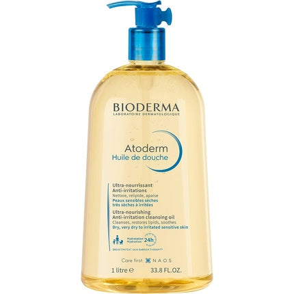 Atoderm Shower Oil Cleansing shower oil for very dry and eczema-prone skin 1l Bioderma