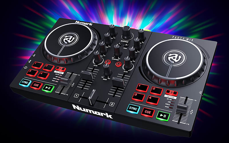 Numark Party Mix II DJ Controller with Lights