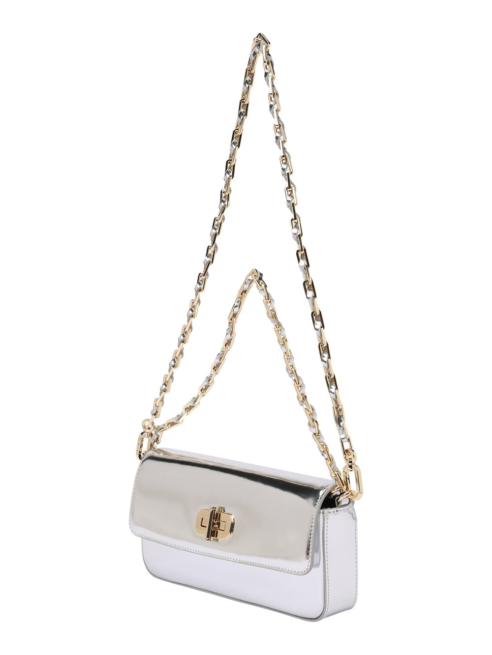 Tommy Hilfiger Hero Crossbody Bag, Silver