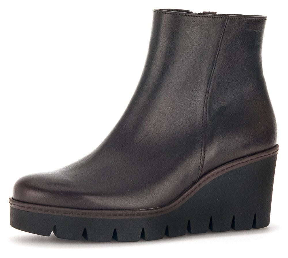 Gabor ankle boots, dark brown