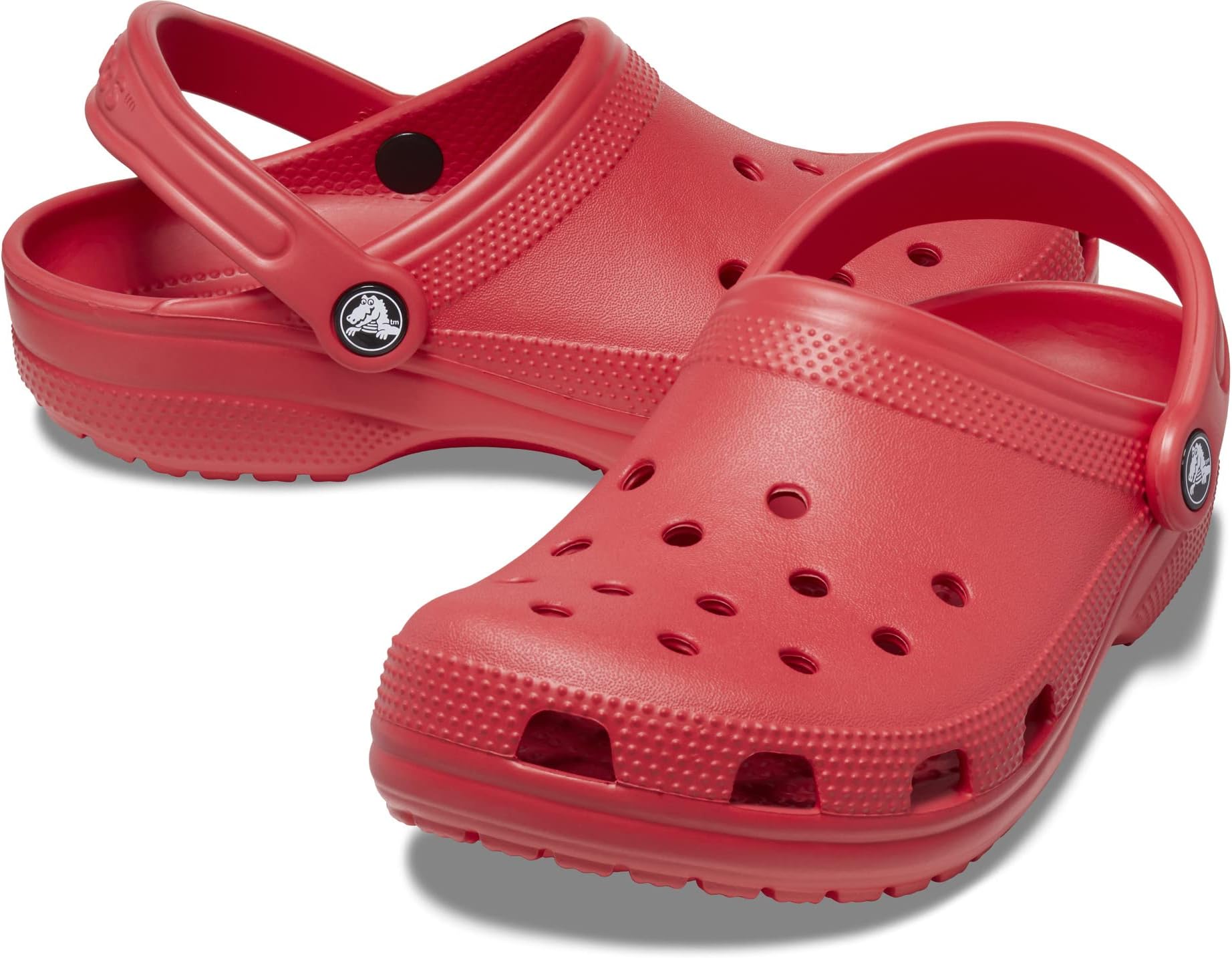 Classic Clog Crocs, Varsity Red