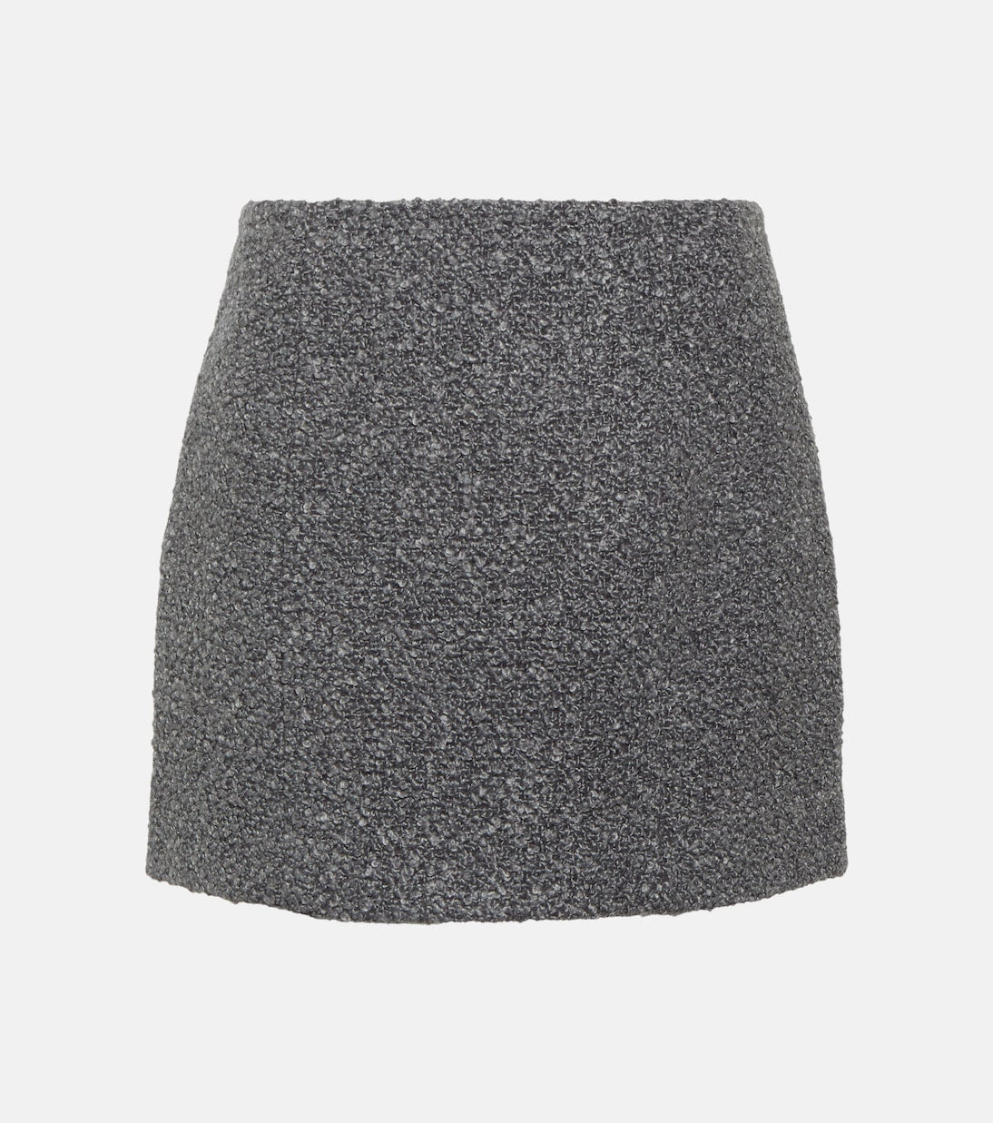 Patou high waist miniskirt, gray