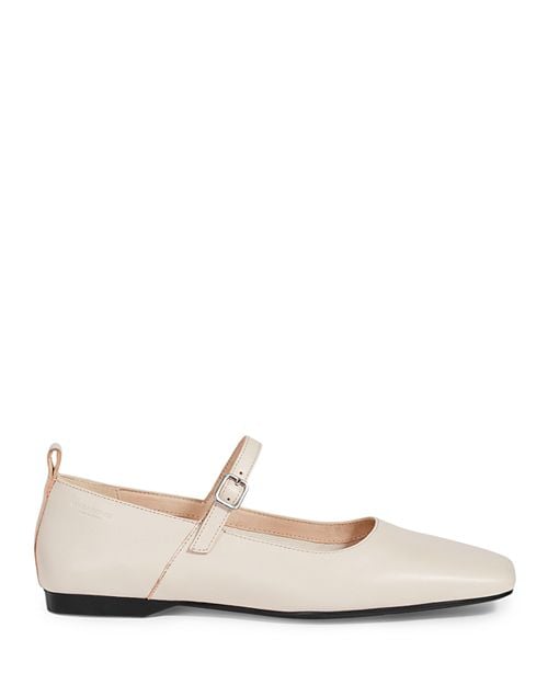 Women's Delia Mary Jane Ballerinas with Vagabond Buckles in Ivory/Cream