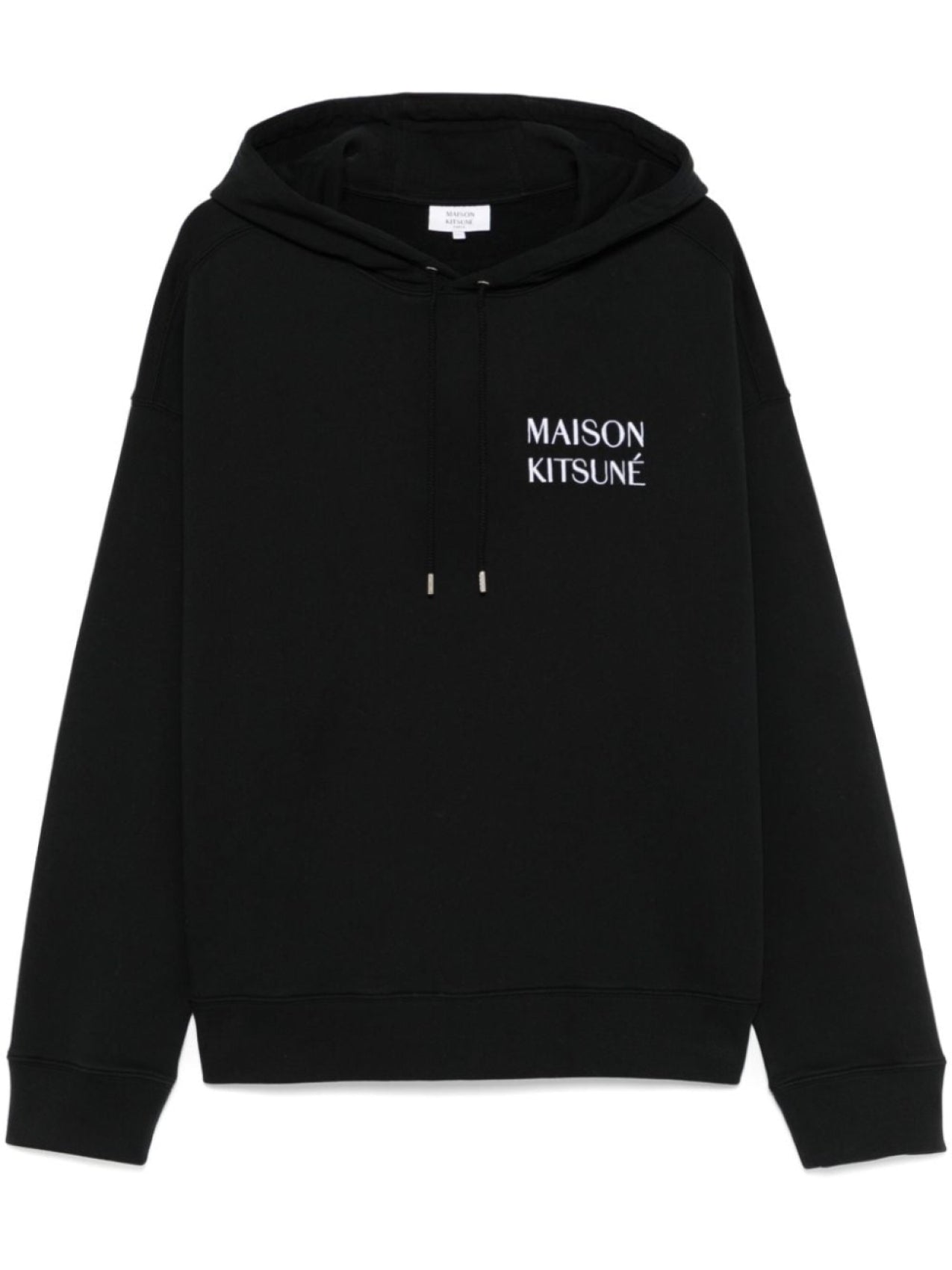 Maison Kitsuné Waterfall Print Hoodie, Black