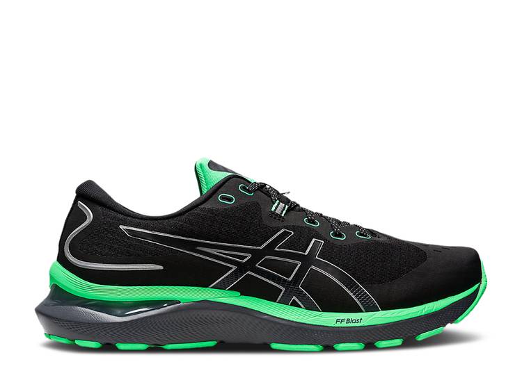 ASICS GEL CUMULUS 24 LITE-SHOW 'BLACK NEW LEAF' sneakers, black