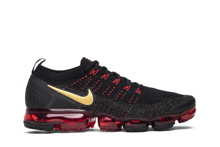 Nike Air VaporMax 2 Flyknit 'Chinese New Year', black