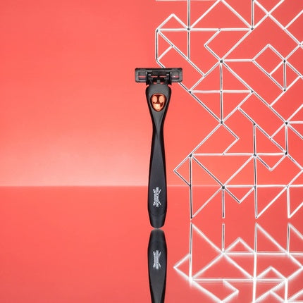 ماكينة حلاقة مصممة للرجال من Barber'S Style بمقبض دقيق + 1 قضيب قابل للاستبدال Wilkinson Sword