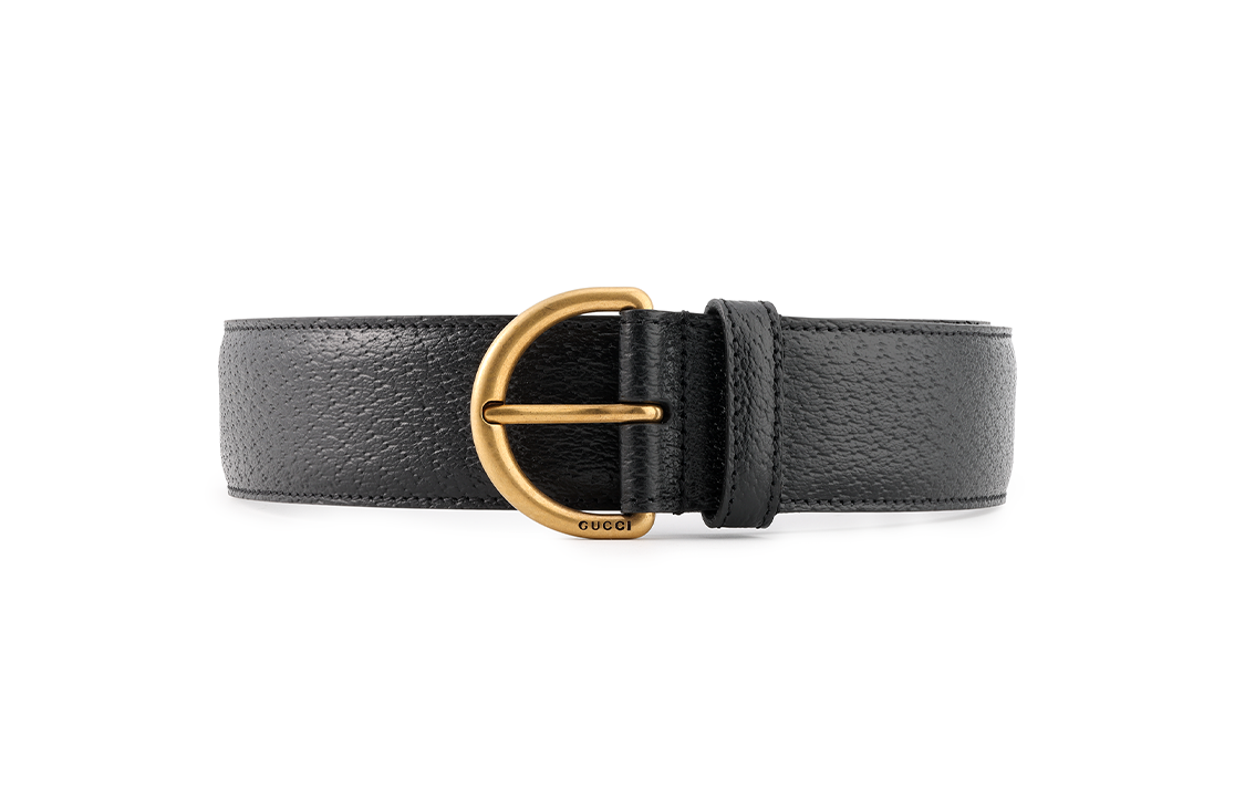 GUCCI Women Leather Belt Gift Box Style