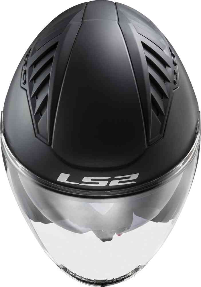 OF600 Jet helmet for LS2 helicopter, black matt