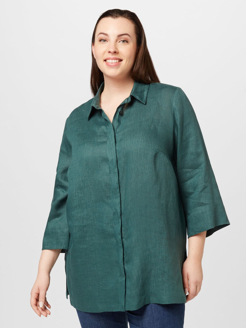 Blouse Persona by Marina Rinaldi FELICIT, dark green