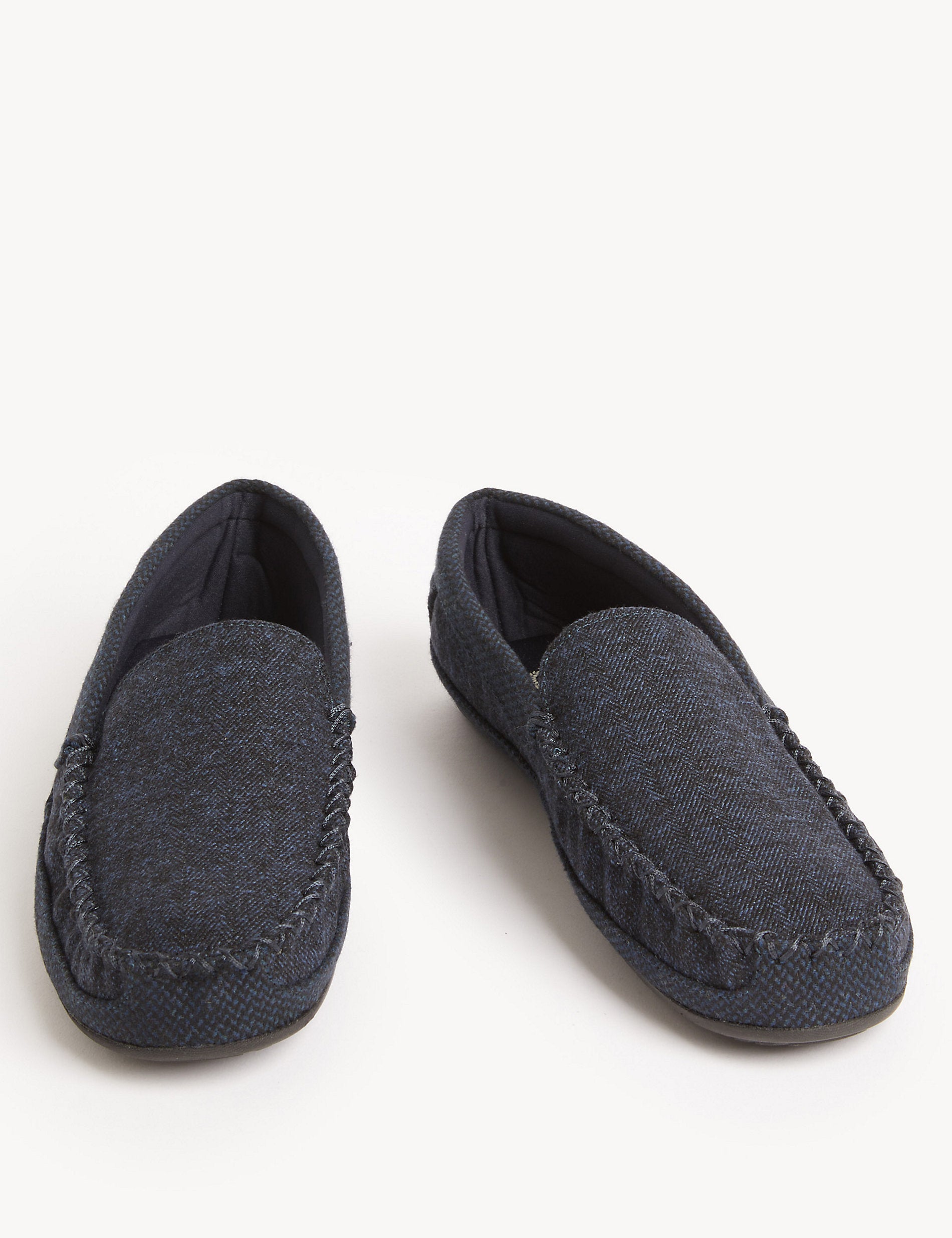 Marks & Spencer moccasins, dark blue