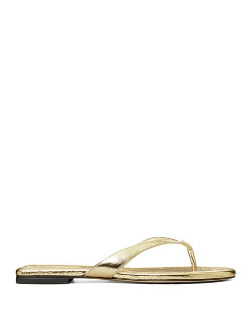 Tory Burch Women's Leather Capri Slides, Yellow