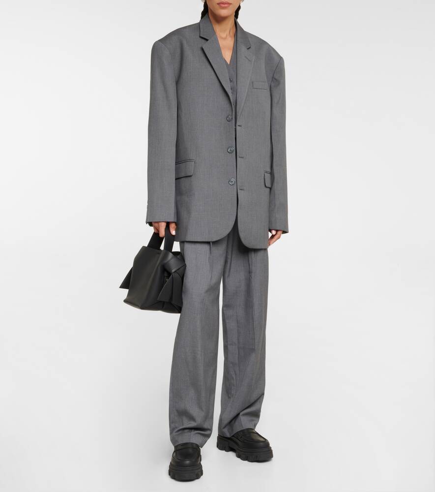 Oversized blazer Gelso THE FRANKIE SHOP, gray