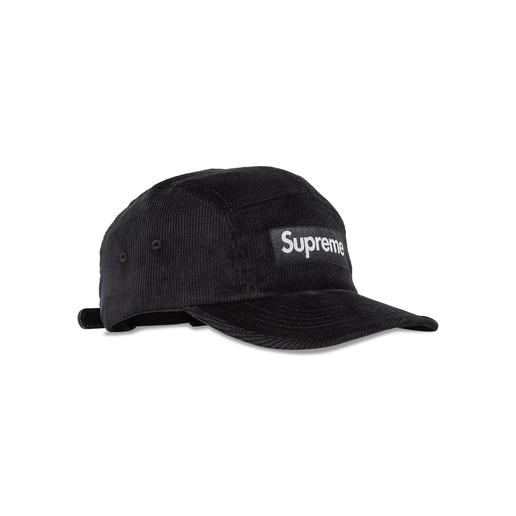 Supreme Corduroy Cap, Black