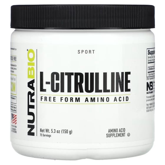 Nutrabio Labs Free Form L-Citrulline