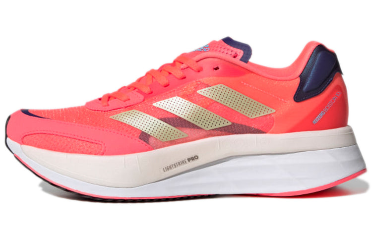 Adidas Adizero Boston 10 Turbo Sandy Beige Metallic (Women)