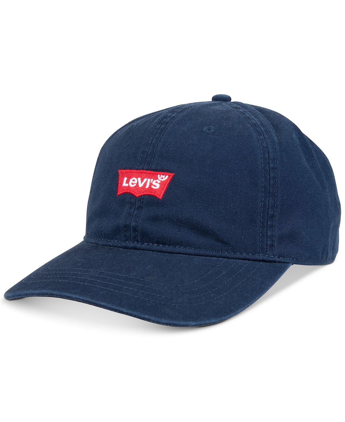 Levi's Men's Large Baseball Cap with Adjustable Strap and Batwing