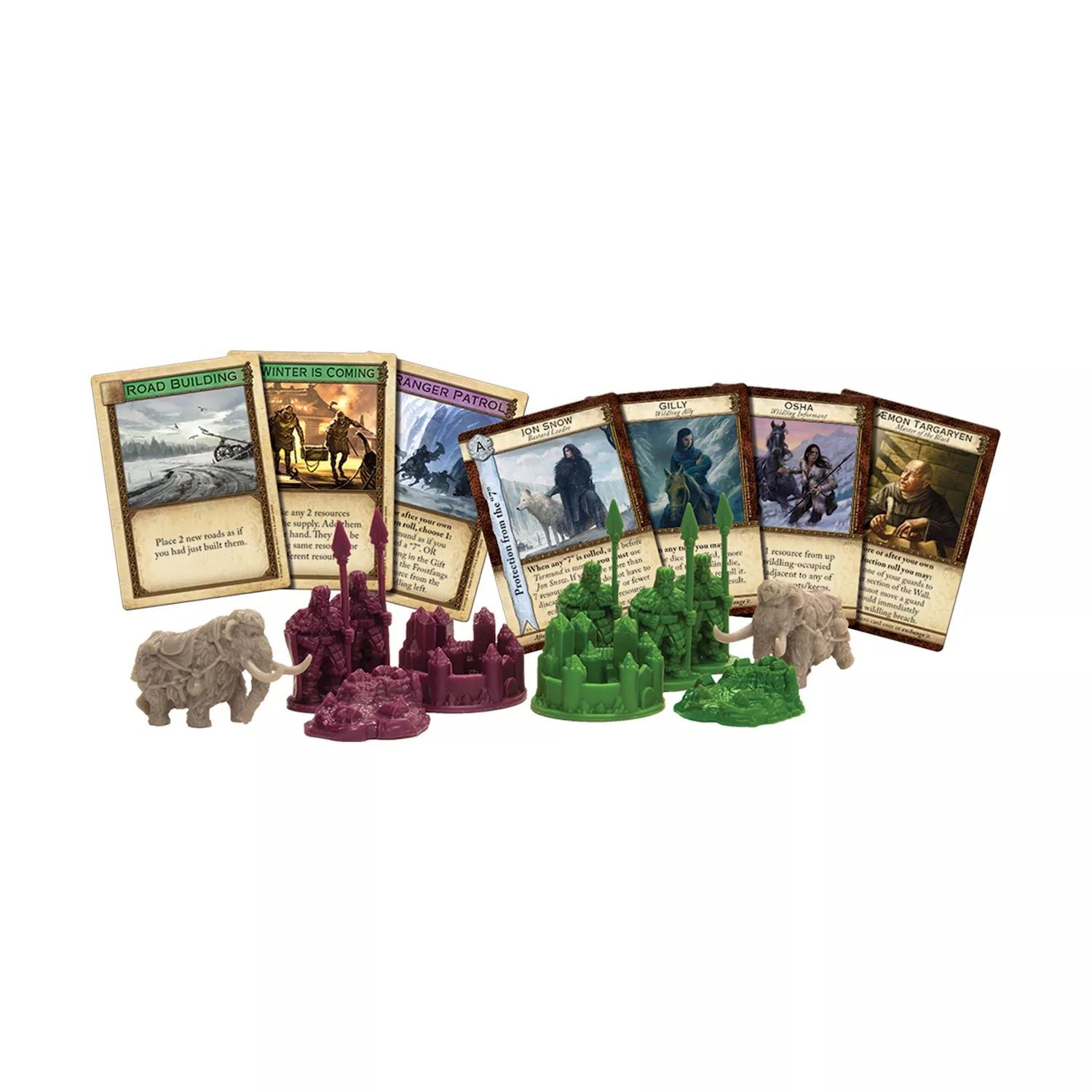 لعبة Game of Thrones Catan: Brotherhood of the Watch Expansion لـ 5-6 لاعبين ألعاب جامعية