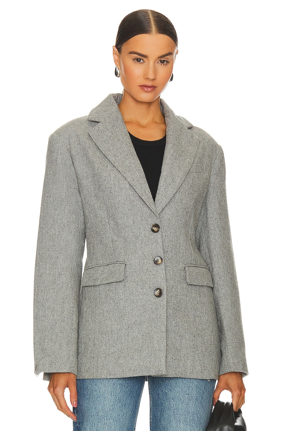 ASTR the Label Galilea Blazer, Gray