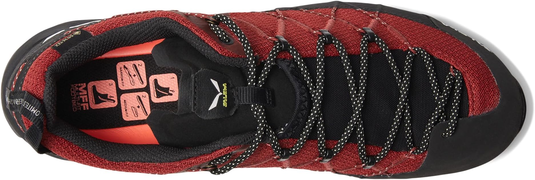 Hiking shoes Wildfire 2 GTX SALEWA, color Syrah/Black