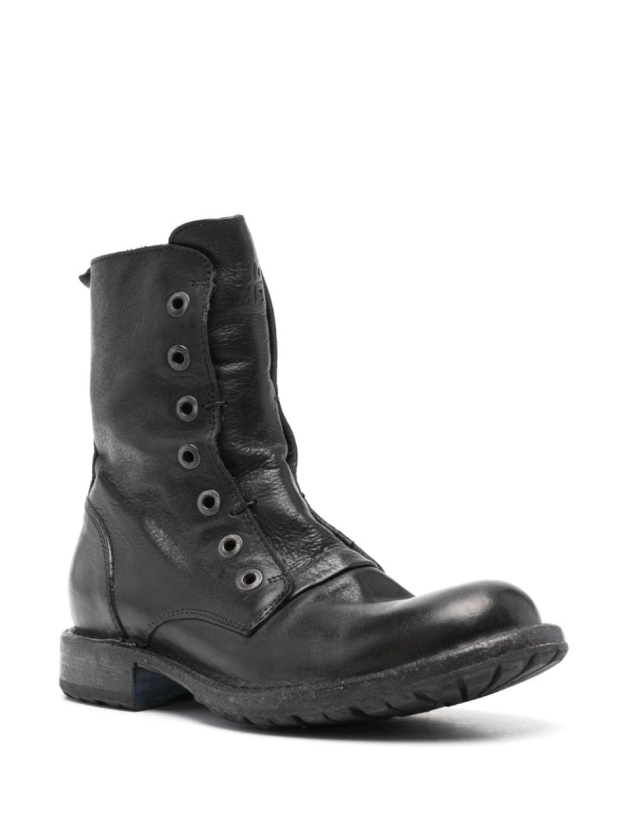 Moma leather boots, black