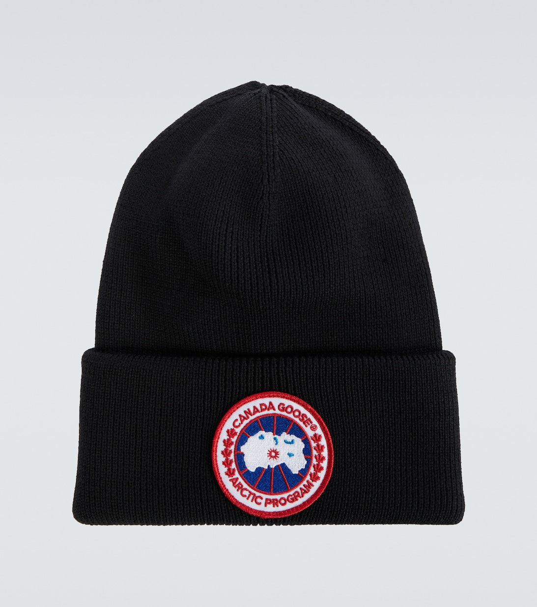 قبعة Arctic Disc Toque Beanie من صوف Canada Goose باللون الأسود