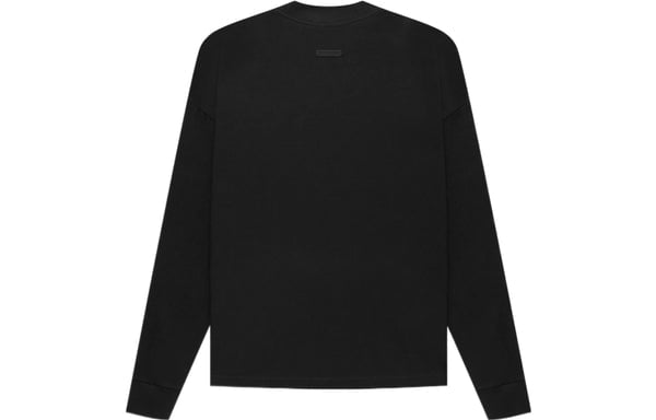 تي شيرت Fear of God FW22 Eternal Cotton LS "أسود"، أسود