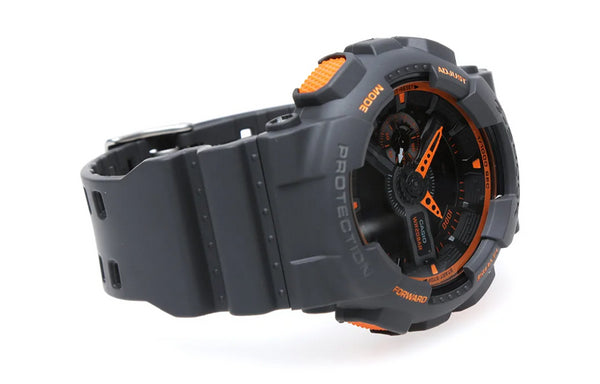 CASIO G-Shock Analog-Digital 'Black' watch, gray