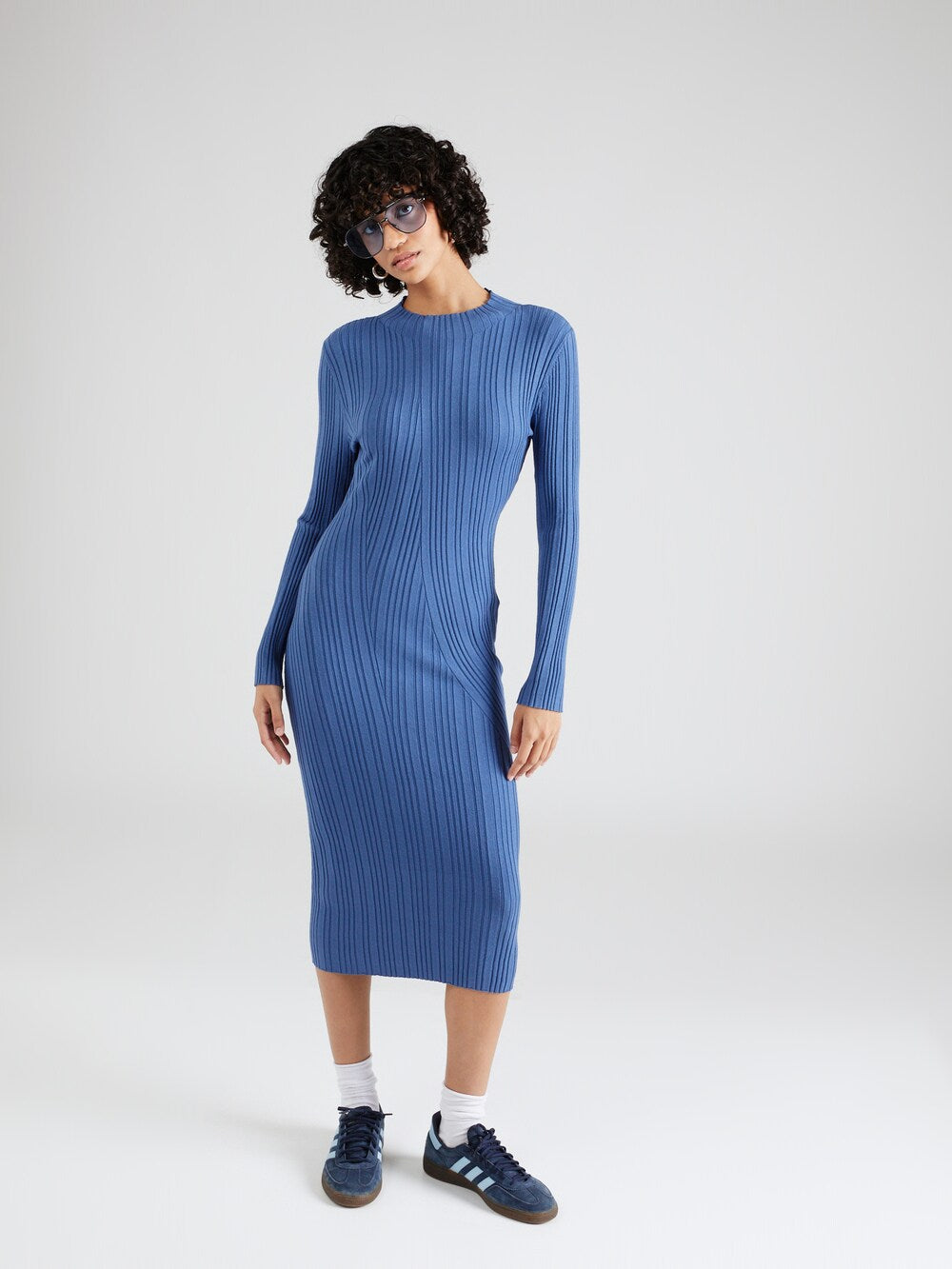 Knitted dress Sliver, blue