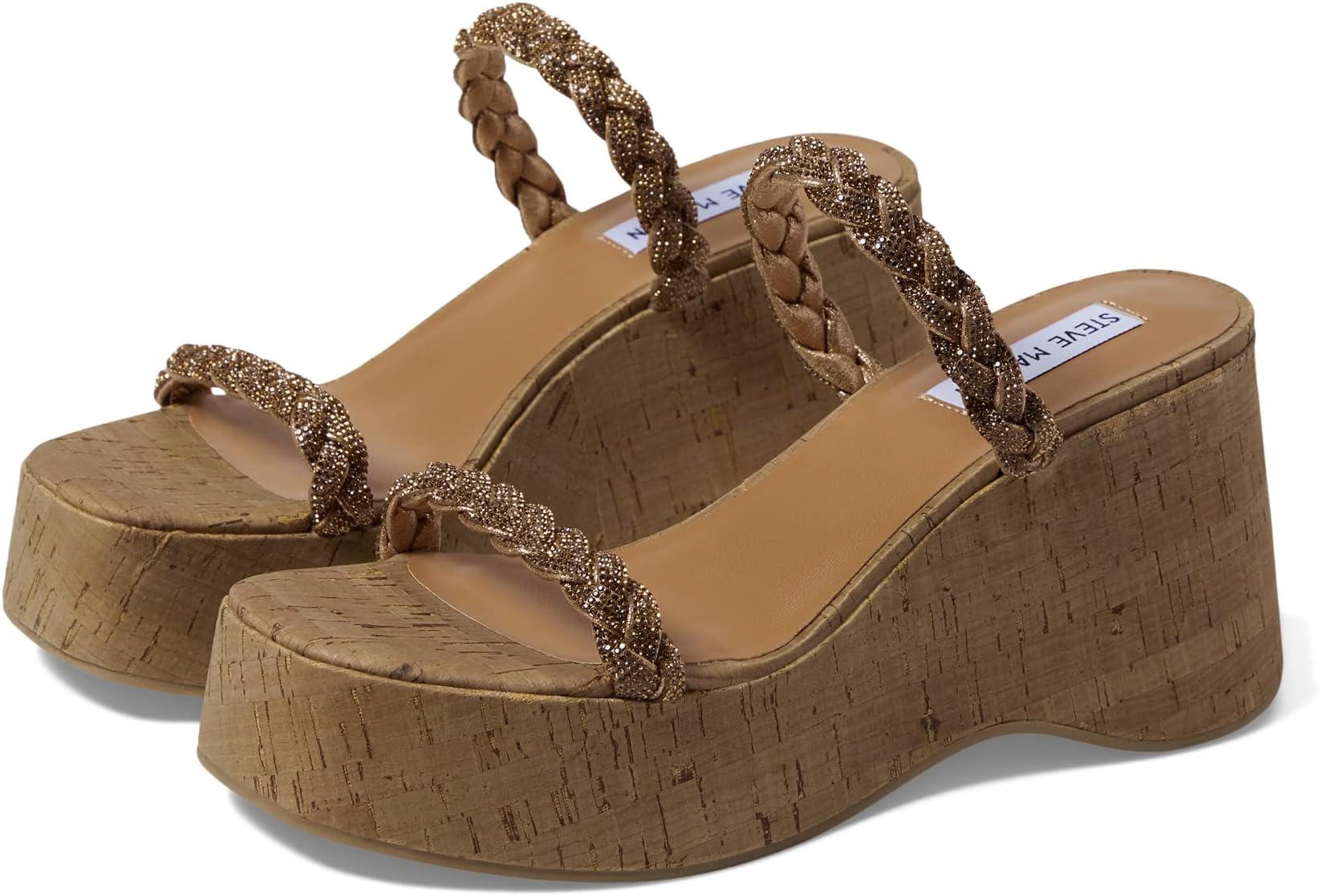 Danya Wedge Sandal Steve Madden, bronze