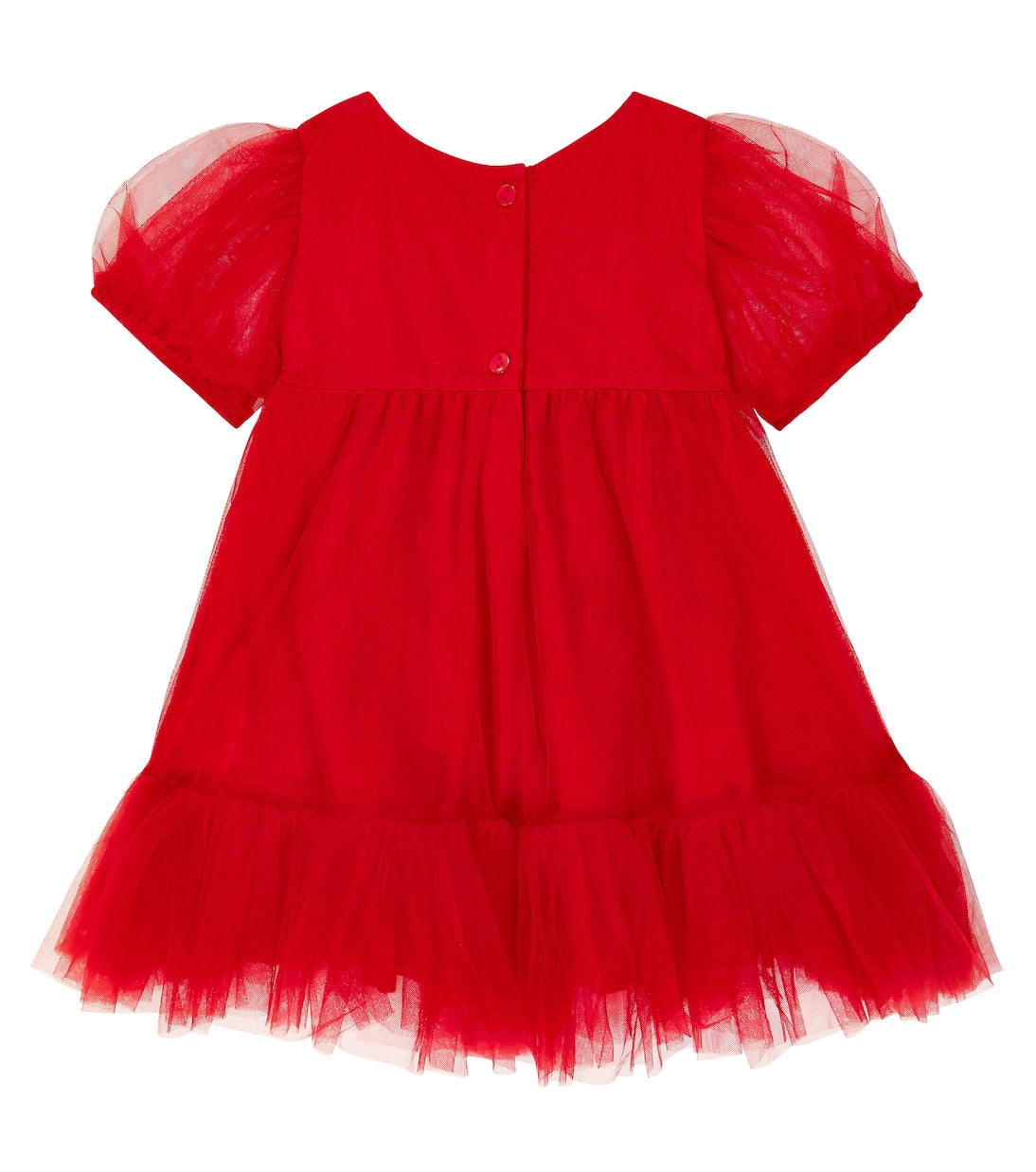 Tulle dress baby serefin Tutu Du Monde, red