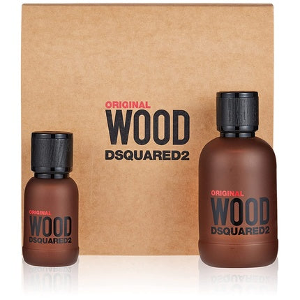 Gift set Original Wood Eau De Parfum 100 ml and eau de parfum 30 ml, Dsquared2